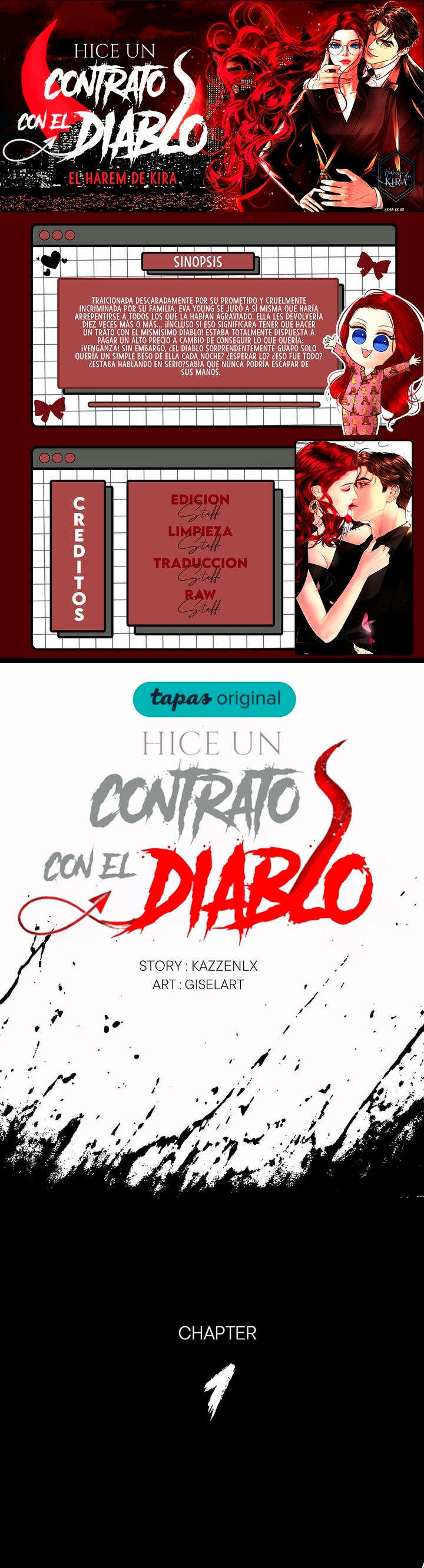 Tuve un Acuerdo con el Diablo capitulo 1 – Cartel De Manhwas